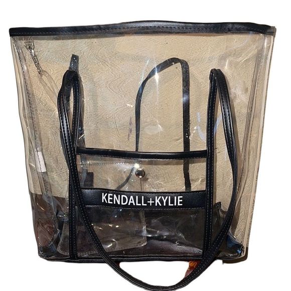 Kendall & Kylie Handbags - Kendal and Kylie Clear Tote Bag